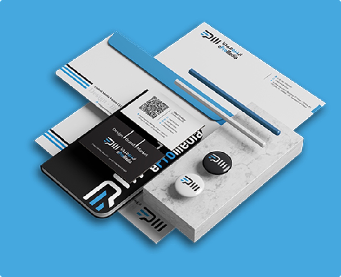eProMedia brand identity & stationery design